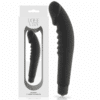 DOLCE VITA – REALISTIC  PLEASURE VIBRADOR SILICONA NEGRO - intimamenities.com