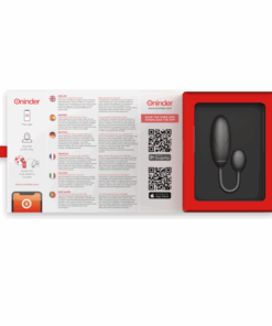 ONINDER – DENVER HUEVO VIBRADOR NEGRO 7 X 2.7 CM – APP GRATUITA - intimamenities.com