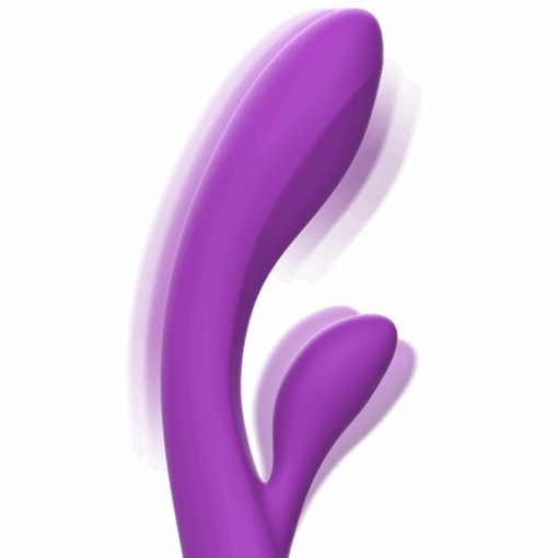 INTENSE – LUIGI VIBRADOR RABBIT SILICONA LIQUIDA MORADO - intimamenities.com