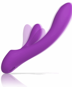 INTENSE – LUIGI VIBRADOR RABBIT SILICONA LIQUIDA MORADO - intimamenities.com