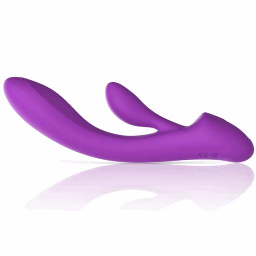 INTENSE – LUIGI VIBRADOR RABBIT SILICONA LIQUIDA MORADO - intimamenities.com