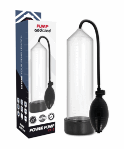 PUMP ADDICTED - BOMBA ERECCIÓN RX3 TRANSPARENTE