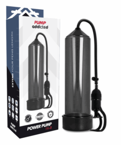 PUMP ADDICTED - BOMBA ERECCIÓN RX5 NEGRO