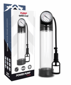 PUMP ADDICTED - BOMBA ERECCIÓN RX9 TRANSPARENTE