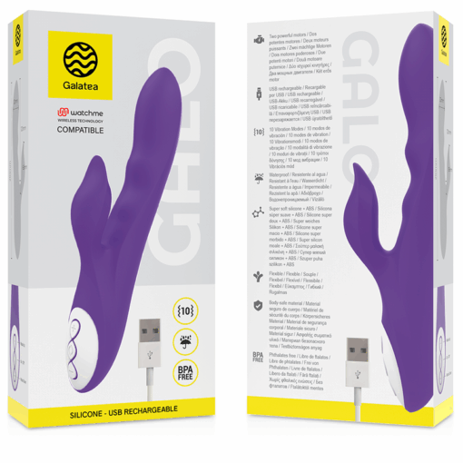 GALATEA – GALO VIBRADOR LILA COMPATIBLE CON WATCHME WIRELESS TECHNOLOGY - intimamenities.com