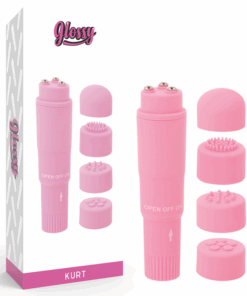 GLOSSY - POCKET  KURT MASAJEADOR ROSA
