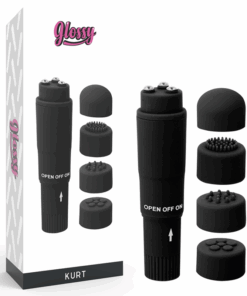 GLOSSY - POCKET  KURT MASAJEADOR NEGRO