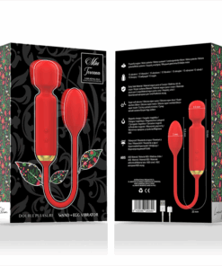 MIA – TOSCANA DOUBLE PLEASURE WAND + HUEVO VIBRADOR - intimamenities.com