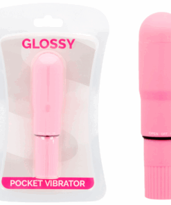 GLOSSY - POCKET VIBRADOR ROSA