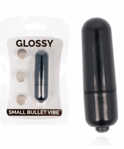 GLOSSY - SMALL BALA VIBRADORA NEGRO