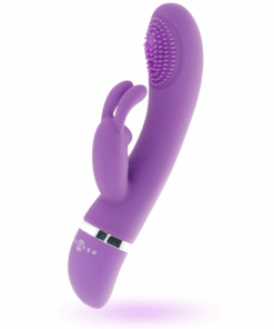INTENSE – SUSY VIBRADOR OSCILANTE SILICONA RABBIT LILA - intimamenities.com