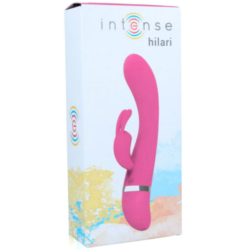 INTENSE – HILARI VIBRADOR ROSA SILICON LUXE - intimamenities.com