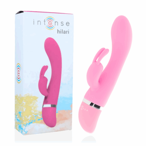 INTENSE – HILARI VIBRADOR ROSA SILICON LUXE - intimamenities.com