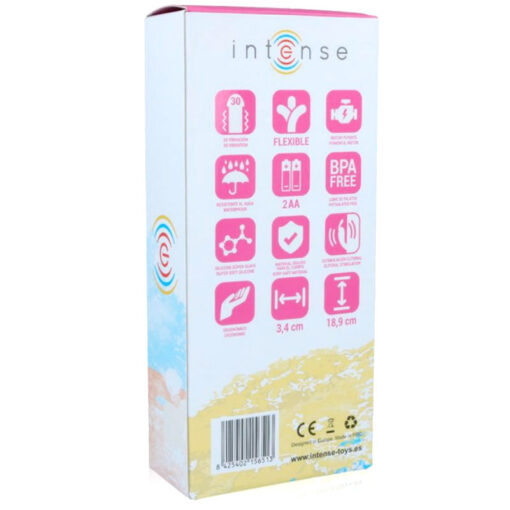 INTENSE – HILARI VIBRADOR ROSA SILICON LUXE - intimamenities.com