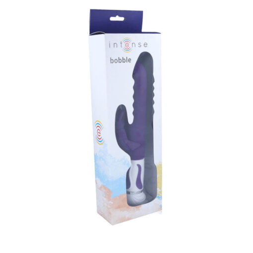 INTENSE – BOBBLE VIBRADOR ROTADOR SILICONA LILA - intimamenities.com