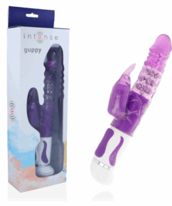 INTENSE – GUPPY VIBRADOR ROTADOR LILA - intimamenities.com