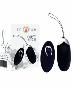 INTENSE - FLIPPY II HUEVO RECARGABLE REMOTO NEGRO