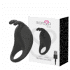 MORESSA – BRAD PREMIUM SILICONE RECARGABLE NEGRO - intimamenities.com