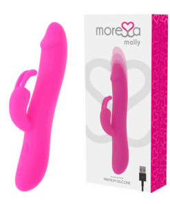 MORESSA - MOLLY IMPULSOR UP&DOWN Y POTENTE VIBRACIÓN PREMIUM SILICONE RECARGABLE