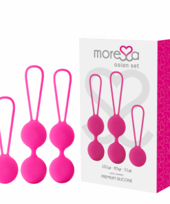 MORESSA - OSIAN SET PREMIUM SILICONA ROSA (Osian One - 51 g | Osian Two - 101 g | Osian Three 85 g)