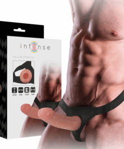 INTENSE - ARNÉS HUECO CON DILDO 16 X 3 CM