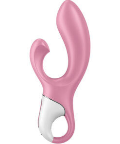 SATISFYER – AIR PUMP BUNNY 2 ROSA - intimamenities.com