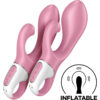 SATISFYER – AIR PUMP BUNNY 2 ROSA - intimamenities.com