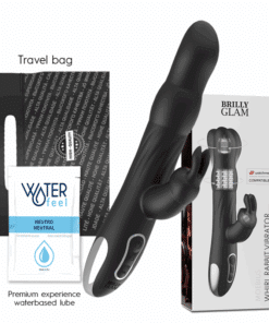 BRILLY GLAM - MOEBIUS RABBIT VIBRATOR & ROTATOR COMPATIBLE CON WATCHME WIRELESS TECHNOLOGY