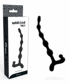 ADDICTED TOYS - BOLAS ANALES 22 CM NEGRO