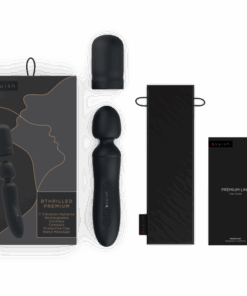 B SWISH – BTHRILLED VIBRADOR WAND PREMIUM NEGRO - intimamenities.com