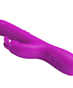 PRETTY LOVE – REESE VIBRADOR CON ROTACIÓN MORADO - intimamenities.com