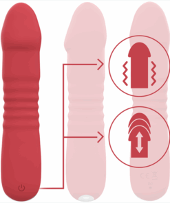 INTENSE – JUNI UP & DOWN 10 VIBRACIONES ROJO - intimamenities.com