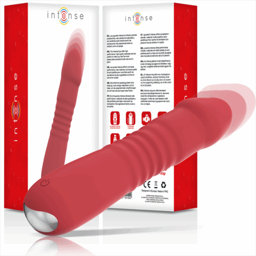 INTENSE – JUNI UP & DOWN 10 VIBRACIONES ROJO - intimamenities.com