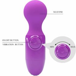 PRETTY LOVE - MINI MASAJEADOR PERSONAL MORADO - piKanteo | Despierta tu lado más piKante