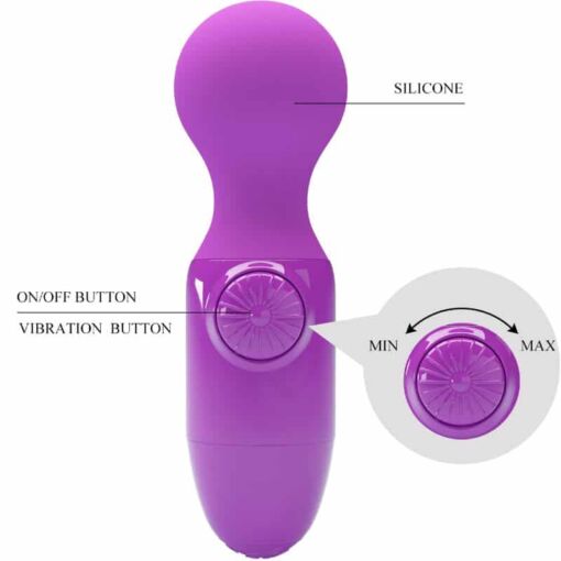 PRETTY LOVE - MINI MASAJEADOR PERSONAL MORADO - Imagen 7