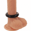 POWERING – SUPER FLEXIBLE Y RESISTENTE ANILLO PENE  4.5CM NEGRO - intimamenities.com