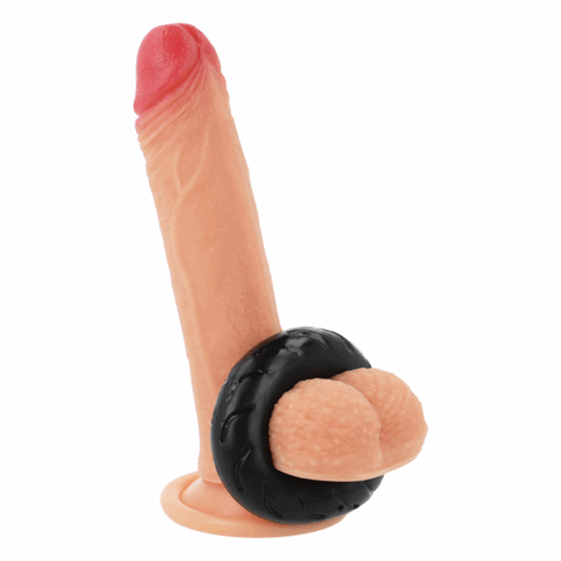 POWERING - SUPER FLEXIBLE Y RESISTENTE ANILLO PENE  5CM PR08 NEGRO - Imagen 9