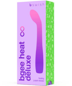 B SWISH – BGEE HEAT INFINITE DELUXE VIBRADOR RECARGABLE SILICONA LAVANDA - intimamenities.com