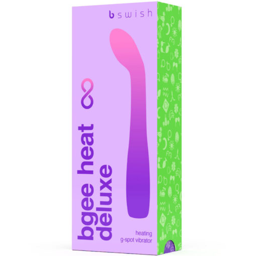 B SWISH – BGEE HEAT INFINITE DELUXE VIBRADOR RECARGABLE SILICONA LAVANDA - intimamenities.com