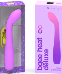 B SWISH – BGEE HEAT INFINITE DELUXE VIBRADOR RECARGABLE SILICONA LAVANDA - intimamenities.com