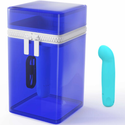 B SWISH – BCUTE CURVE INFINITE CLASSIC EDICION LIMITADA VIBRADOR RECARGABLE SILICONA AZUL - intimamenities.com