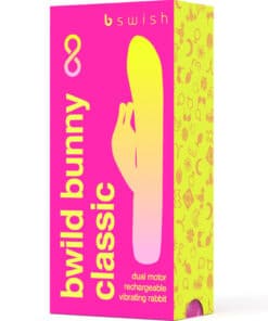 B SWISH – BWILD BUNNY INFINITE CLASSIC VIBRADOR RECARGABLE SILICONA ROSA - intimamenities.com