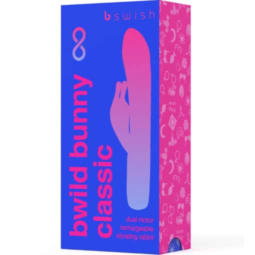 B SWISH – BWILD BUNNY INFINITE CLASSIC VIBRADOR RECARGABLE SILICONA AZUL - intimamenities.com
