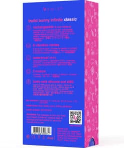 B SWISH – BWILD BUNNY INFINITE CLASSIC VIBRADOR RECARGABLE SILICONA AZUL - intimamenities.com