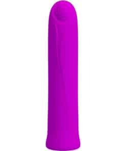 PRETTY LOVE - CURTIS MINI VIBRADOR SUPER POWER 12 VIBRACIONES SILICONA VIOLETA