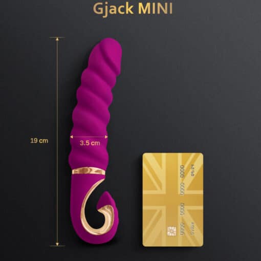 G-VIBE - GJACK MINI VIBRADOR SILICIONA MORADO - Imagen 2