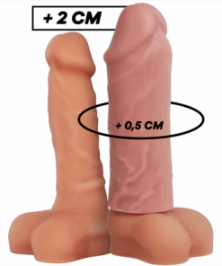 VIRILXL - EXTENSION DE PENE LIQUID SILICONE V3 NATURAL