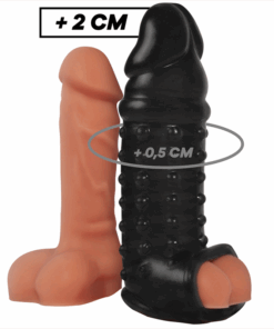 VIRILXL - EXTENSION Y FUNDA DE PENE  V11 NEGRO