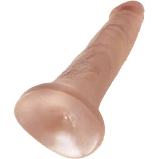 KING COCK - PENE REALÍSTICO 12 CM CARAMELO - Imagen 4