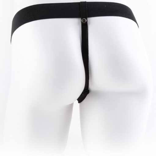 FETISH FANTASY SERIES - ARNÉS AJUSTABLE CONTROL REMOTO PENE REALÍSTICO CON TESTÍCULOS 17.8 CM - Imagen 5